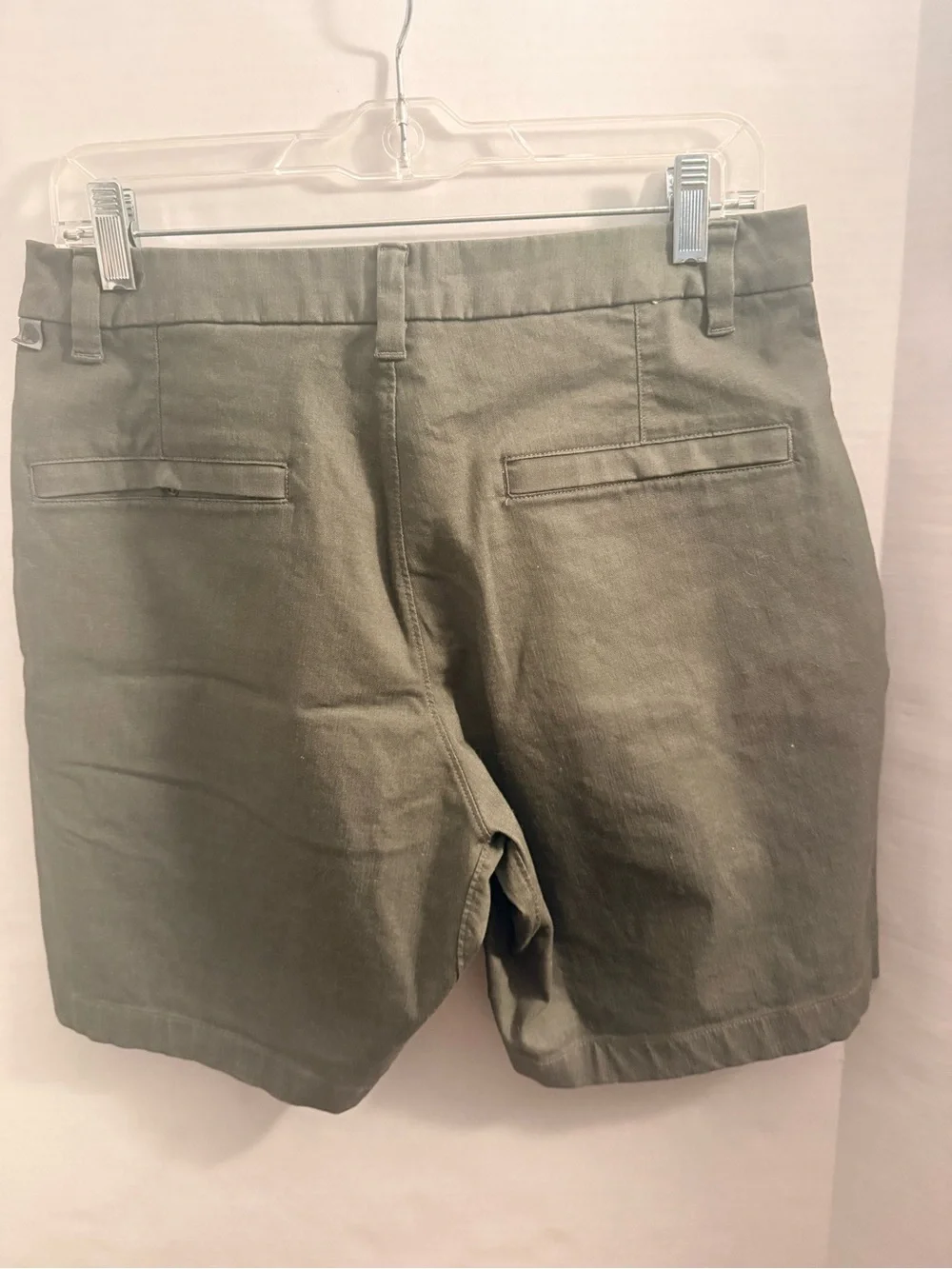 Men's Olive Green Casual Shorts